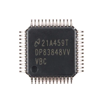 10pcs/הרבה DP83848CVVX/NOPB LQFP-48 DP83848CVVX Ethernet ICs PHYTER מסחרי זמנית SGL נמל טמפרטורת הפעלה:0 C-+ 70 C