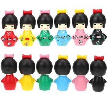 קימונו יפני מקסים צעצועים צעצוע בובות מסורתי משק בית קישוט