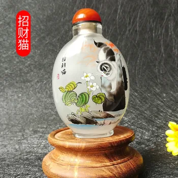 הפנימי ציור בקבוק טבק עם הסגנון הסיני מאפיינים, נשלח לחו 