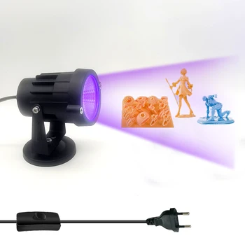 3D מדפסת UV שרף ריפוי אור עם האיחוד האירופי תקע ארה 