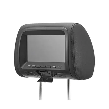 7Inch מסך מגע הרכב משענת ראש לפקח MP5 Player כרית המושב האחורי בידור מולטי-מדיה על AV USB SD MP4 MP5 FM