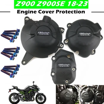 אופנועים מכסה המנוע הגנה במקרה GB מירוץ קוואסאקי Z900 2017-2023 、Z900SE 2022-2023
