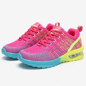 חדש לנשים נעלי ריצה לנשימה חיצוני נעלי ספורט קל משקל נעלי ספורט לגברים נוח אימון אתלטי נעליים