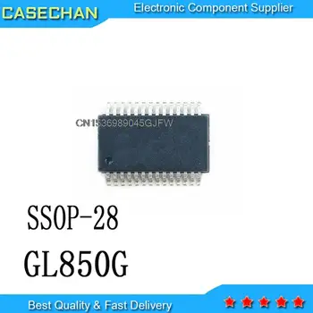 10PCS חדש ומקורי SSOP28 GL850 SSOP SMD סופ מקורי חדש במלאי שבב IC GL850G