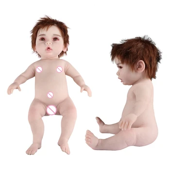 סיליקון ילדה 47CM מחדש מותק, מותק, מותק צעצוע מתנה לתינוק, מתנת יום הולדת לבנים ולבנות