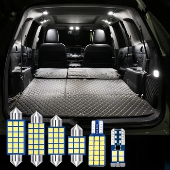 עבור שברולט מאליבו 2011 2012 2013 2014 6pcs שגיאה חינם 12v מכונית נורות LED ערכת הפנים קורא מנורות אור תא המטען אביזרים