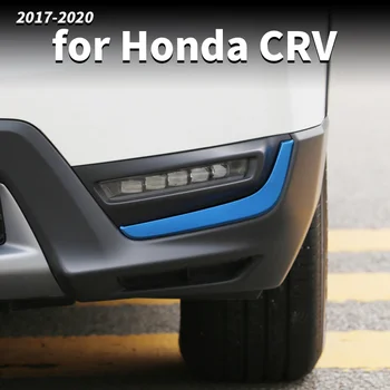 עבור הונדה Crv-CR-V 2017 2018 2020 לפני ערפל אור דקורטיבי הרצועה הקדמית אהיל מסגרת אור בהיר רצועת גוף לקצץ רצועה מודיעין