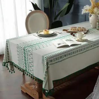 מעולה מפת שולחן מלבני רחיץ שולחן האוכל בד חתונה, יום הולדת קישוט ארוחת הערב המפה