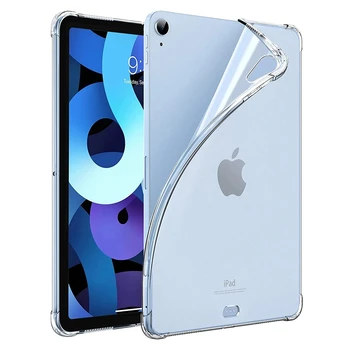 עבור iPad אוויר 4 דור 5 TPU Case עבור iPad אוויר 4 5 10.9 2022 Shockproof השפעה עמיד גמיש חלבית מט פגז
