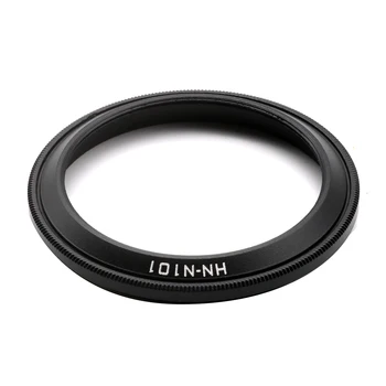 תחליף חנ-N101 , מתכת מכסה עדשה תוך-N101 על Nikon1 10mm f/2.8 עדשה המצורפת