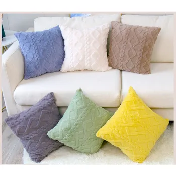 הציפית דקורטיביים הביתה כריות לבן ורוד רטרו רכות רכות לזרוק Pillowcover על הספה הספה כרית כיסוי כרית 45x45 חיבוקים