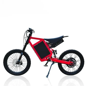 (הנחה חדש) Hezzo 72V 5000W חשמליים אופני חזק מפציץ חמקן Ebike 30Ah ארוך טווח מיני Offroad E-dirtbike