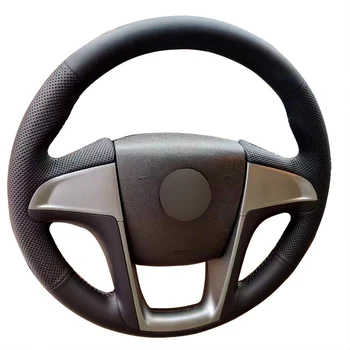 יד תפור כיסוי גלגל הגה עבור רכב מיוחד עבור ביואיק 2013 לקרוס הופעות 2011 מלכותי אביזרי רכב