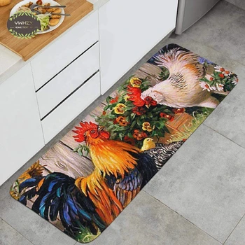חמניות, תרנגול מטבח שטיח נגד חלקה שטיח אמבטיה חדר השינה בקומת הכניסה שטיחים שטיח חיצוני בקומה מלבן