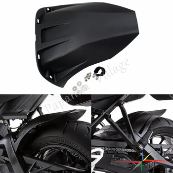 Papanda אופנוע ABS פלסטיק שחור אחורי Mudguard פנדר הרחבה הרחבה עבור ב. מ. וו S1000XR 2015-2017
